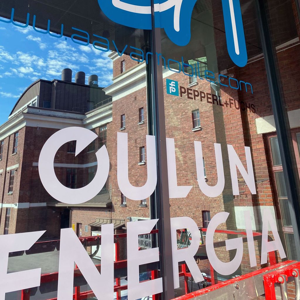 Ikkunateippaus Oulun Energia